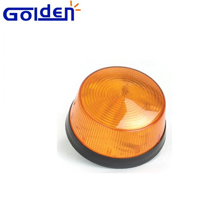 12V security alarm strobe red flashing light