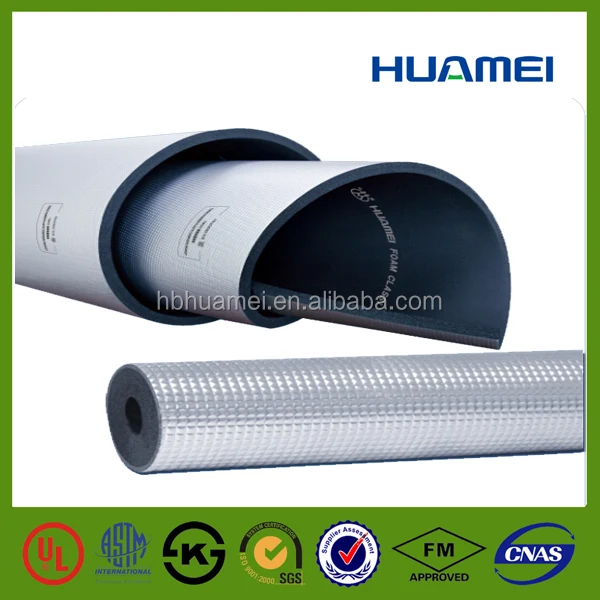 
nbr/pvc raw material rubber sheet/pipe foam insulation 