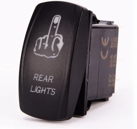 hot sale High Quality Led Light Car rocker switch Output Circuit