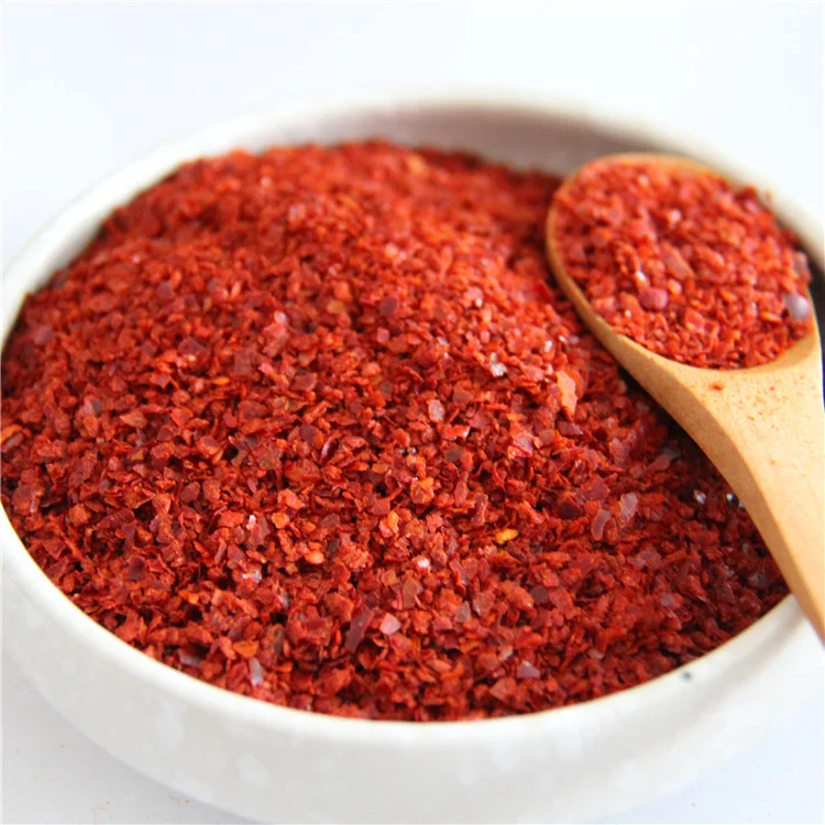 100% Natural High Quality Korean Cayenne Chili Pepper Crushed with seeds