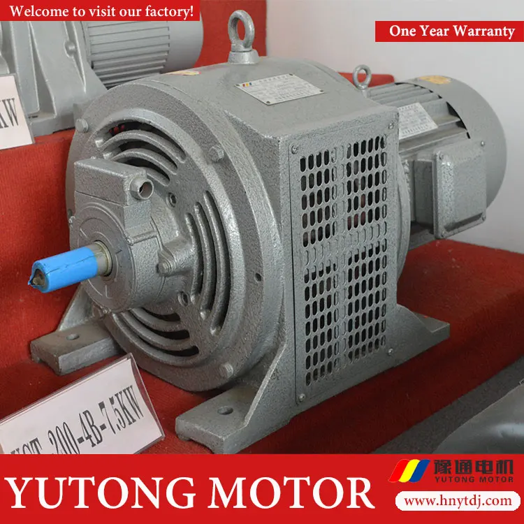 YCT speed changing electromagnetic industrial clutch motor