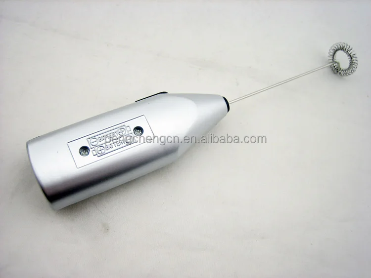 
Electric plastic milk frother 