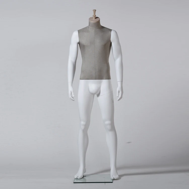 male suit mannequin dummy fabric covered showcase clothes display mannequin