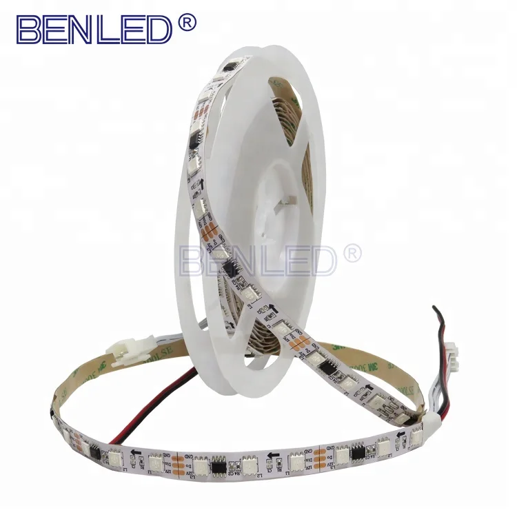  Гибкая светодиодная лента WS2811 5050 WS 2811 SM 16703 UCS 1903 Pixel DC12 10 мм полноцветная RGB 60 144 светодиодов