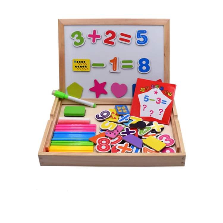 Раннего образования детей игрушка Классическая игра деревянная математическая обучающая коробка