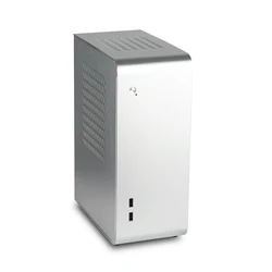 Корпус RGeek OEM U110 Micro ATX ITX, безвентиляторный мини-Корпус для ПК, прочный корпус для ПК, настольный шкаф с держателем для видеокарты