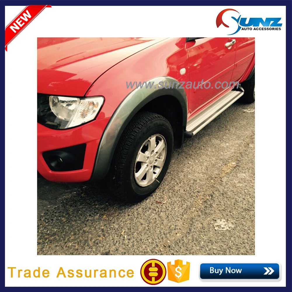 YCSUNZ Auto Fender Flare For Mitsubishi L200 Triton 2006 Grey Black Wheel Arch High Margin Fender Flares