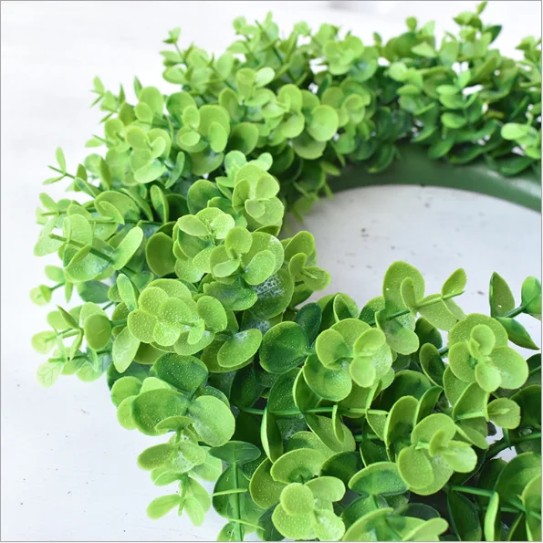 Artificial Eucalyptus Wreath Boxwood Wreath Artificial
