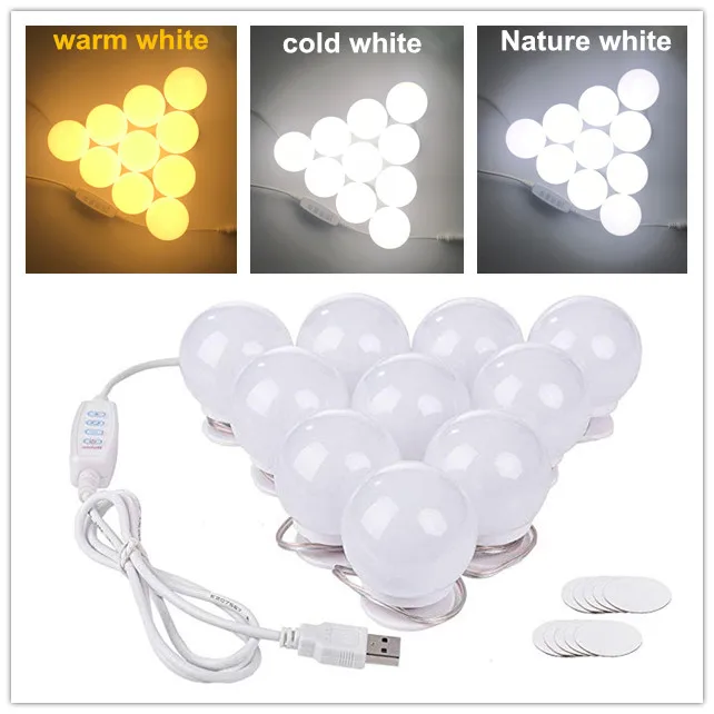 
LED make up Vanity Lights Fixtures ,Bathroom Lighting Set , LED Vanity Mirror Light Kit 