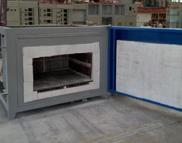 1700 degree large capacity heat treatment electric Resistance muffle Furnace for sintering ceramic