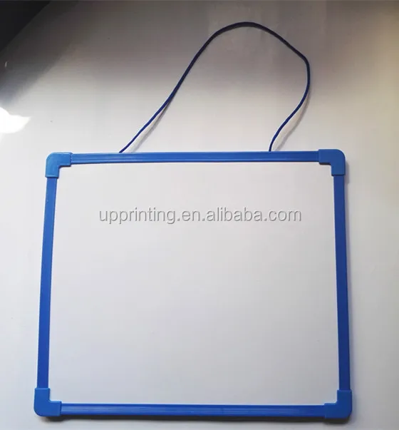 Customized Magnetic Dry Erase Board with Plastic Frame, Children Dry Eraser Writing Board