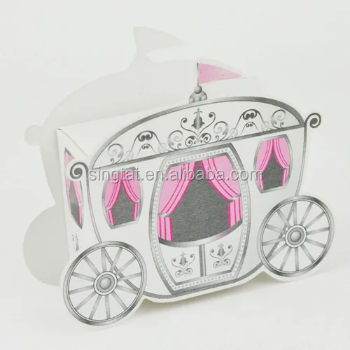 Customizable car shape spot UV candybox hollow candy box