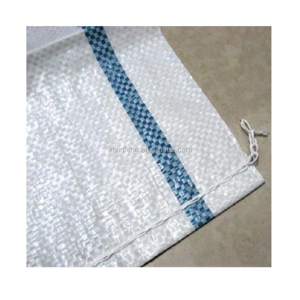 25 кг промышленных строительный мусор рисовой муки военные песок упаковки ПП сплетенный Филиппины печати