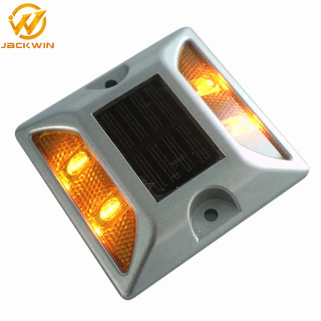 Roadway High Brightness Aluminum Solar Powered Cat Eyes Road Studs