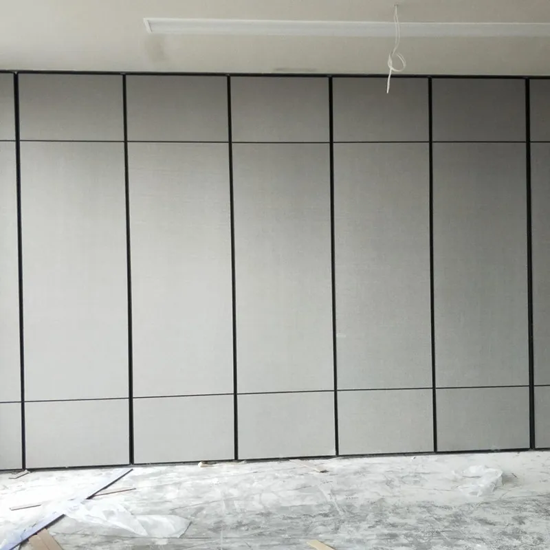 Philippines Sliding Aluminium Track Folding Room Operable Wall Partition For Hotel