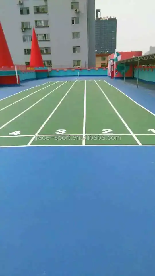 Kindergarten indoor/outdoor softy rubber playground flooring