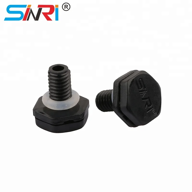 SINRI Size LOGO Customized LED High Bay Light Protective Vent Valve IP67 Waterproof M5 Vent Plug