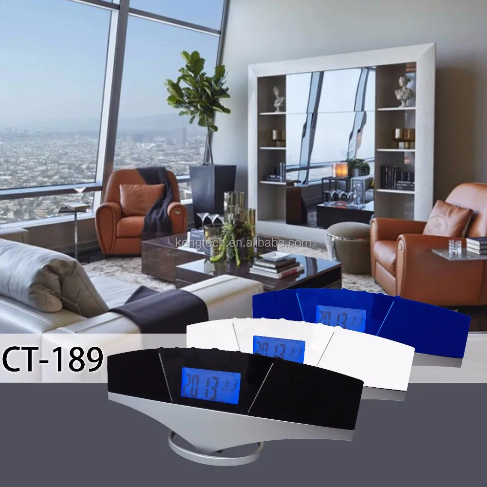 Newest Desktop Multimedia Clock FM Radio built-in Speakers manufacturer price CT-189