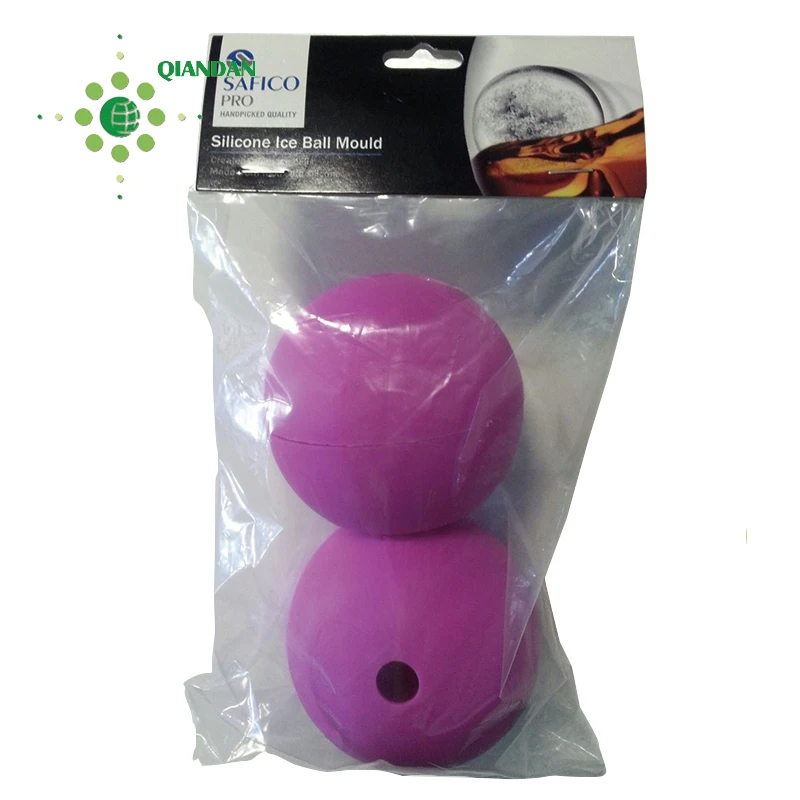 Ball Shape 3d Silicone Molds Ice Cube Tray Molds for Party Bar Kitchen