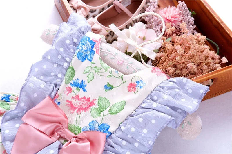 toddler baby clothes vintage dress ruffles girl flower dresses boutiques children clothes ready made lots  19717686