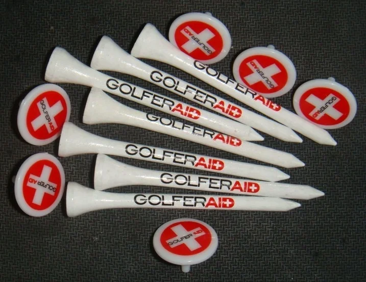 
printed bamboo golf tees 