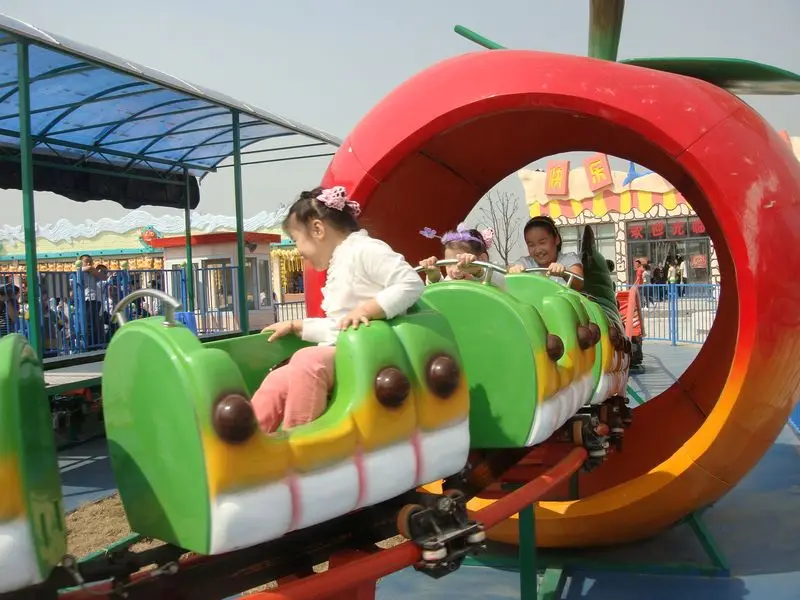 Amusement Park Equipment Mini Indoor Cheap Roller Coaster Track for Sale