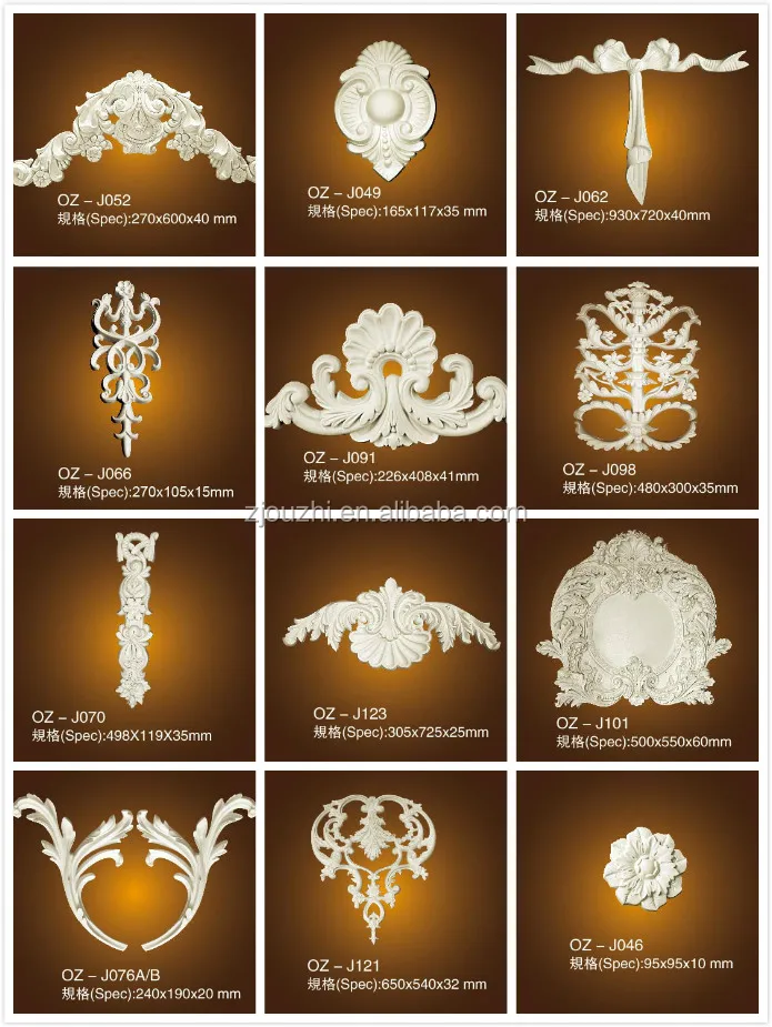 High quality China Supplier shopping on alibaba new pop ceiling designs corner decoration trim molding pu moulding