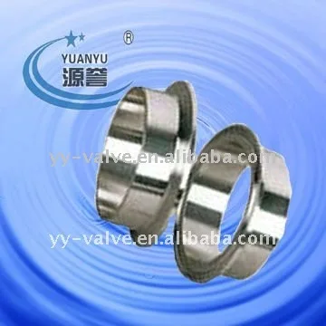 
sanitary food grade SMS DIN 3A standard SS304 SS316L pipe clamp ferrule length 12.7 21.5 28.6 or as customer request 