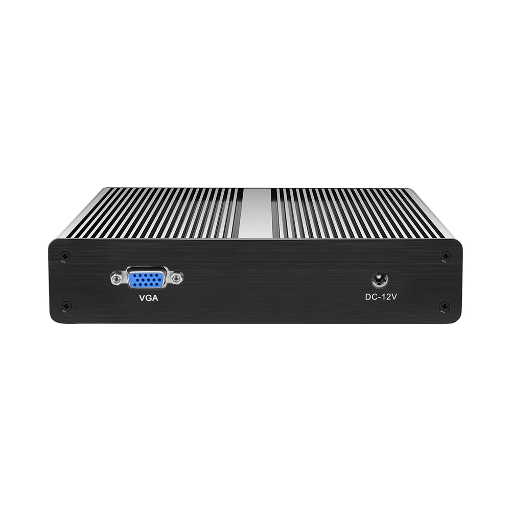  Безвентиляторный мини-ПК pFsense N2830 J1800 J1900 Четырехъядерный 4 гигабитный RJ45 LAN брандмауэр маршрутизатор Windows 10 Barebone Настольный