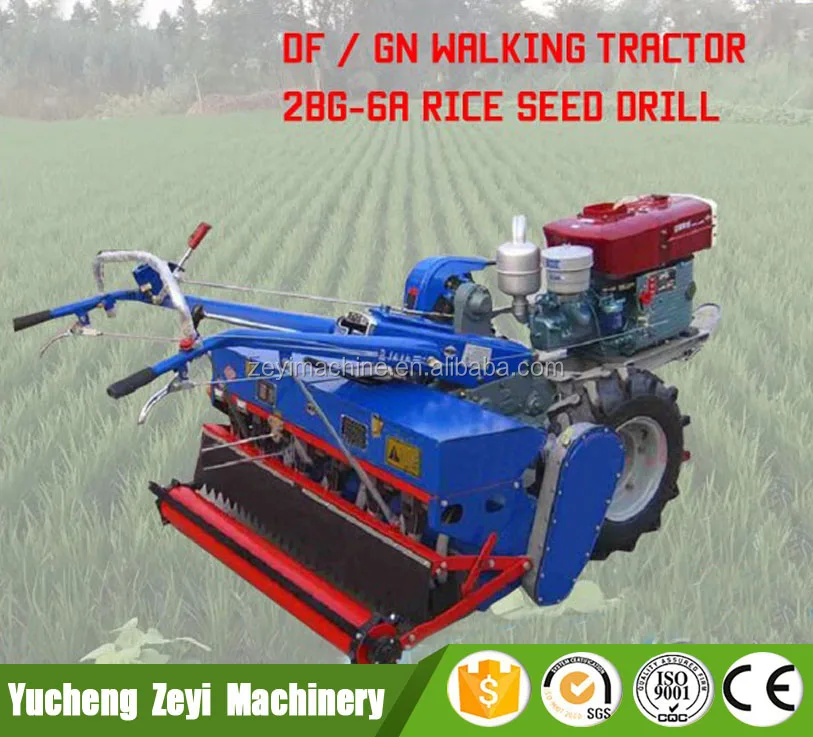 2018 new the factory direct the small walking power hand tractor to drive the planting of corn rice soybean