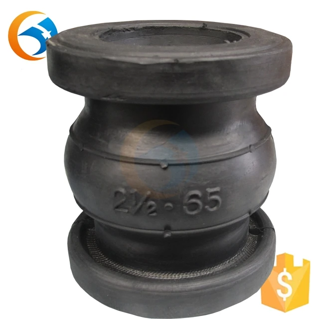 Carbon Steel Fange Flexible Galvanized Rubber Expansion Joint Flanged Rubber Flex Connectors
