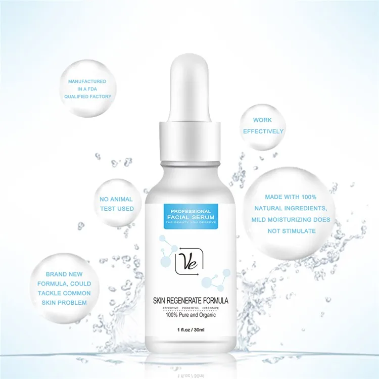 Whitening Moisturizing Facial Serum Skin EGF Alpha-Arbutin Face Vitamin E Serum