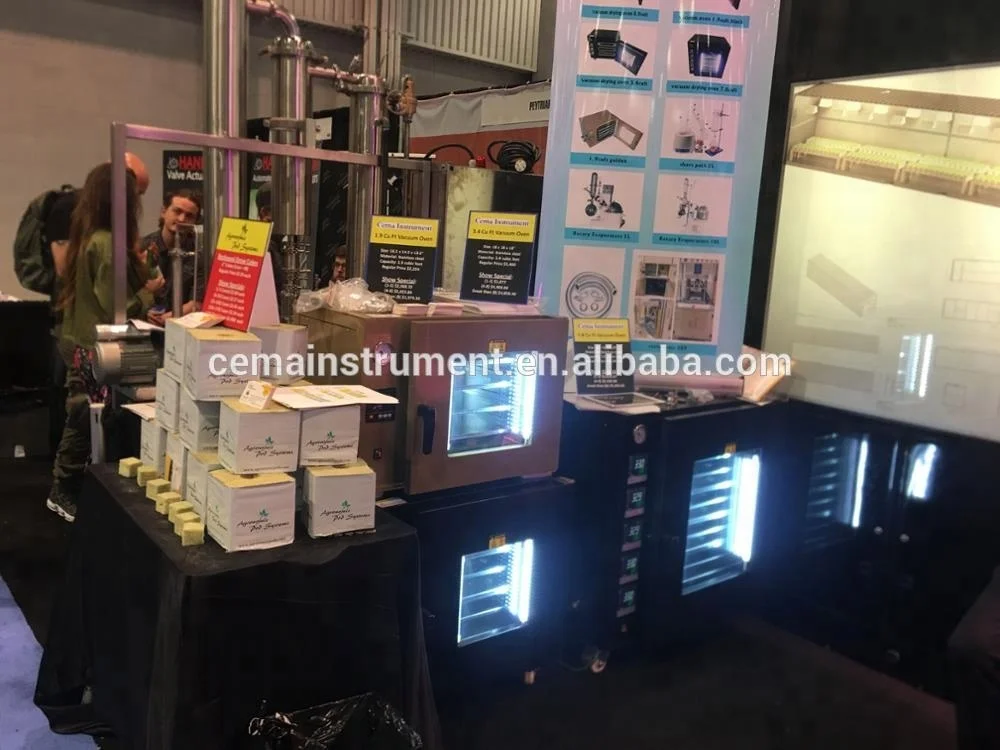 7.8cuft vacuum purge oven with led inside the door