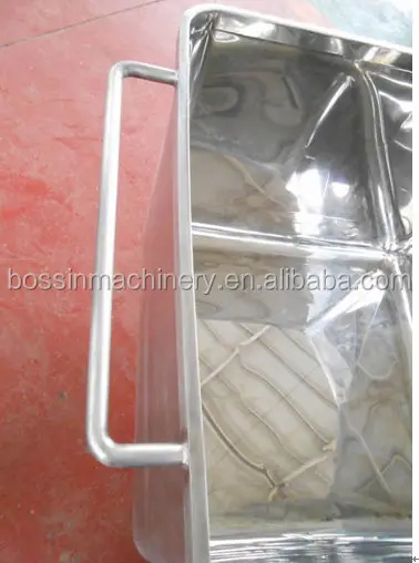 stainless steel 304 EU standard Meat Trolley 200L