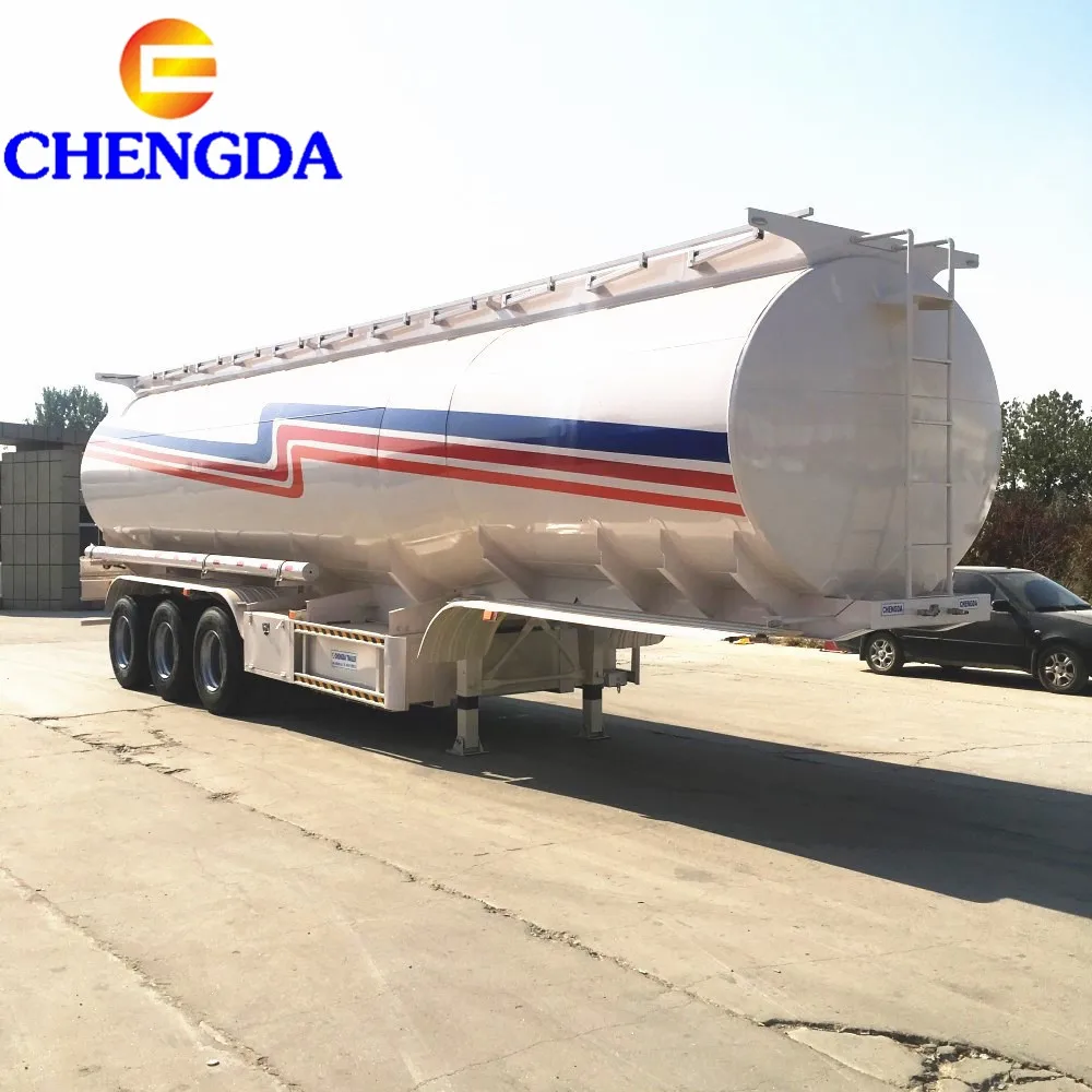 3 axles Zimbabwe carbon steel and aluminum 45000 litres fuel tank