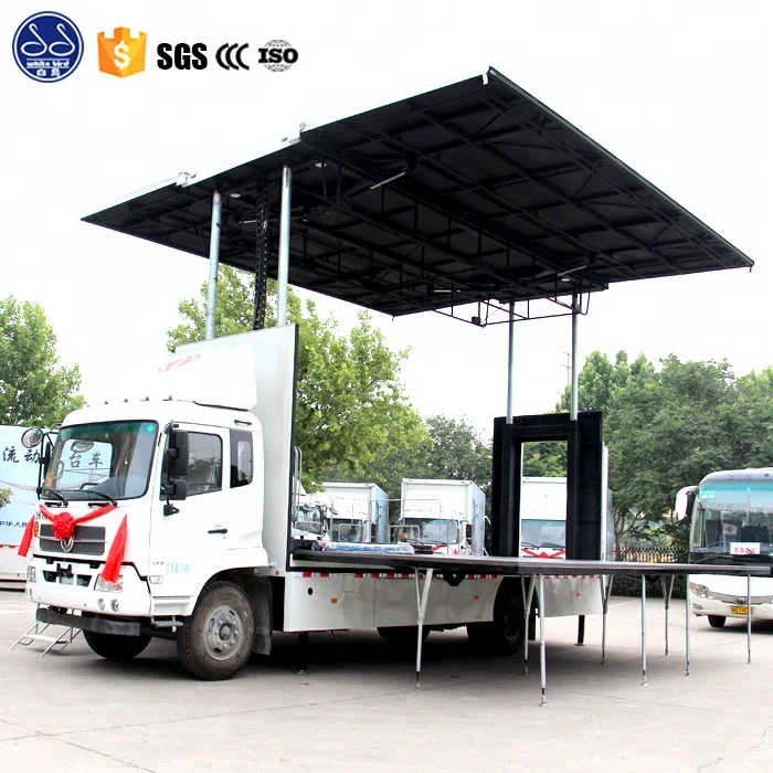 
P10 Truck Mobile Advertising Led Display,Used Led Mobile Advertising Stage 24V Trucks For Sale 