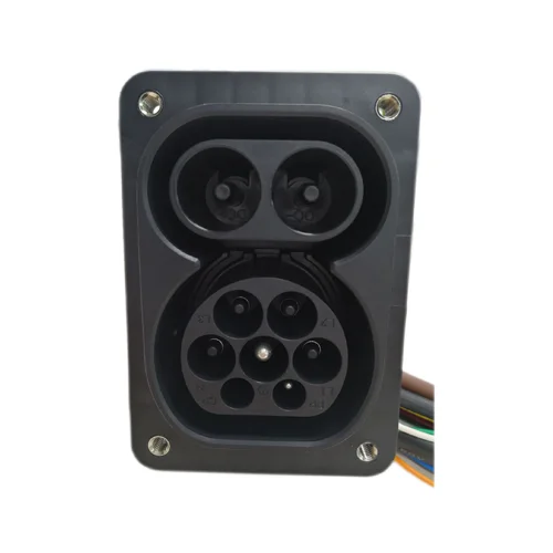 200a ccs combo 2 ev ac dc socket for ev charging inlet