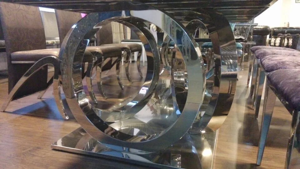 
A8068 2016 Strong Buy,best quality modern design tempered glass top dining table 