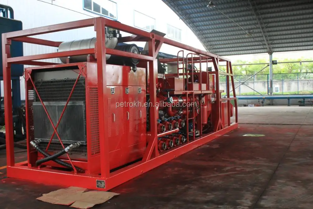 sand blender skid mounted for petroleum oilfield use in middle east or Arab