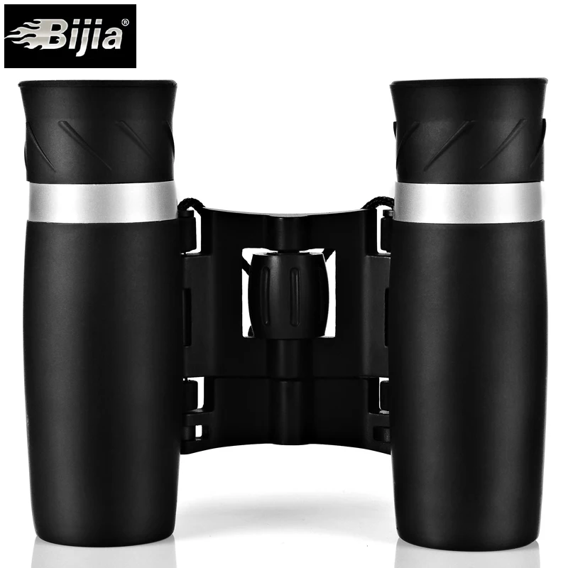 BIJIA 8x22 mini folding toy binoculars professional telescope opera glasses for hunting travel