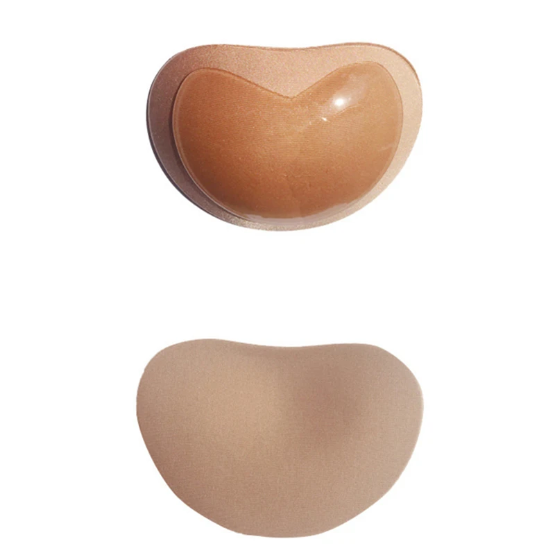 Reusable Invisible Comfortable Bra Pads Breathable Silicone Cloth Bra Inserts.