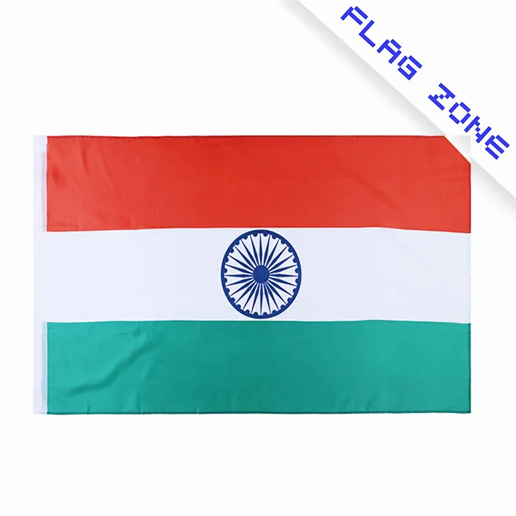 Custom logo clear printing green white red stripes cheap price for outdoor advertising banner flag