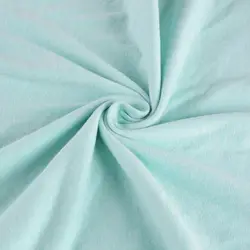 Custom knitting cvc 60 cotton 40 polyester single jersey textile fabric by the yard