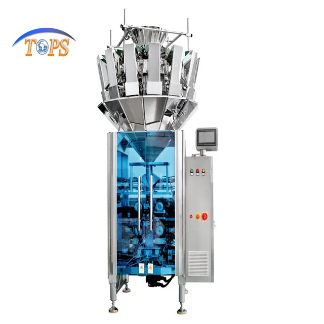 Full Automatic Multi-head Weigher Packaging Machine For Wheat / Rice