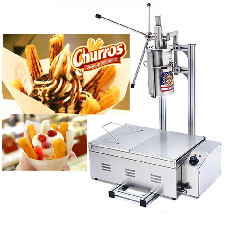 Churros machine to to make churros snack with fryer for sale