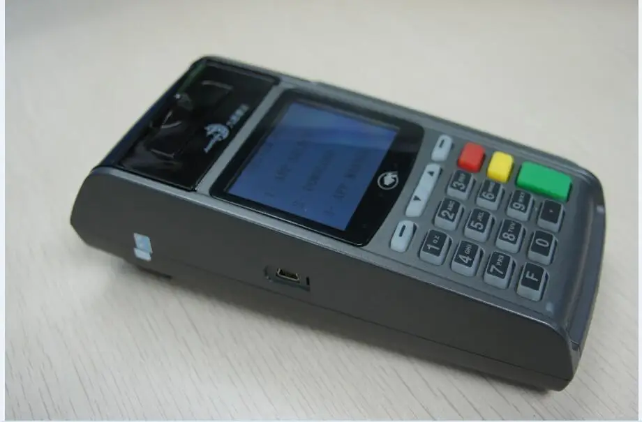 
Wireless POS with PCI pinpad (PCI 3.0 pin pad) 