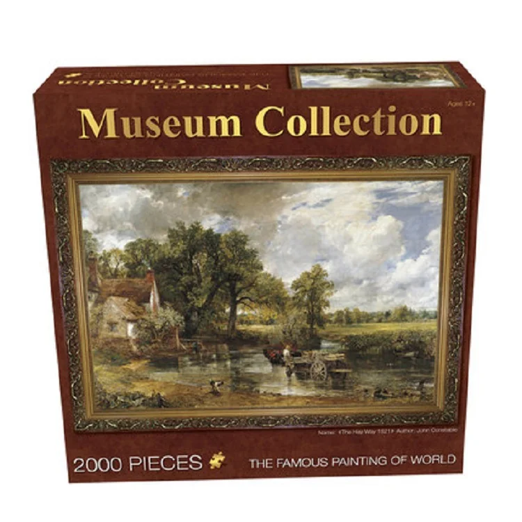 
Gift Shop Sublimation Print Wholesale DIY Animal Puzzle 2000 Pieces 