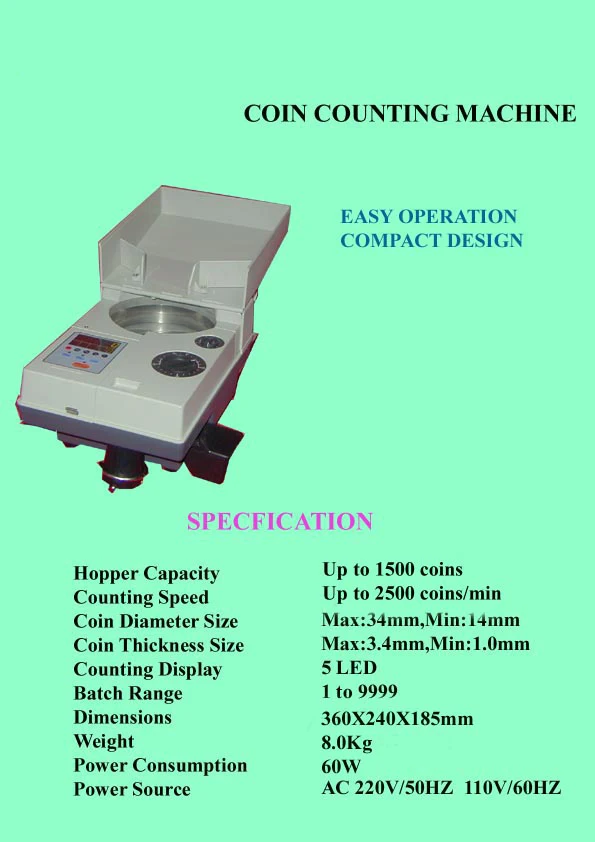 hotsell c303 coin counters/money counter coins/coin counter machine