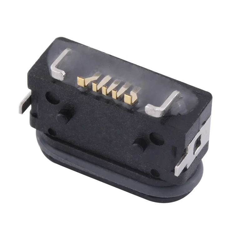 3 AMP Micro USB Connector IP68 Waterproof Female Jack Connector