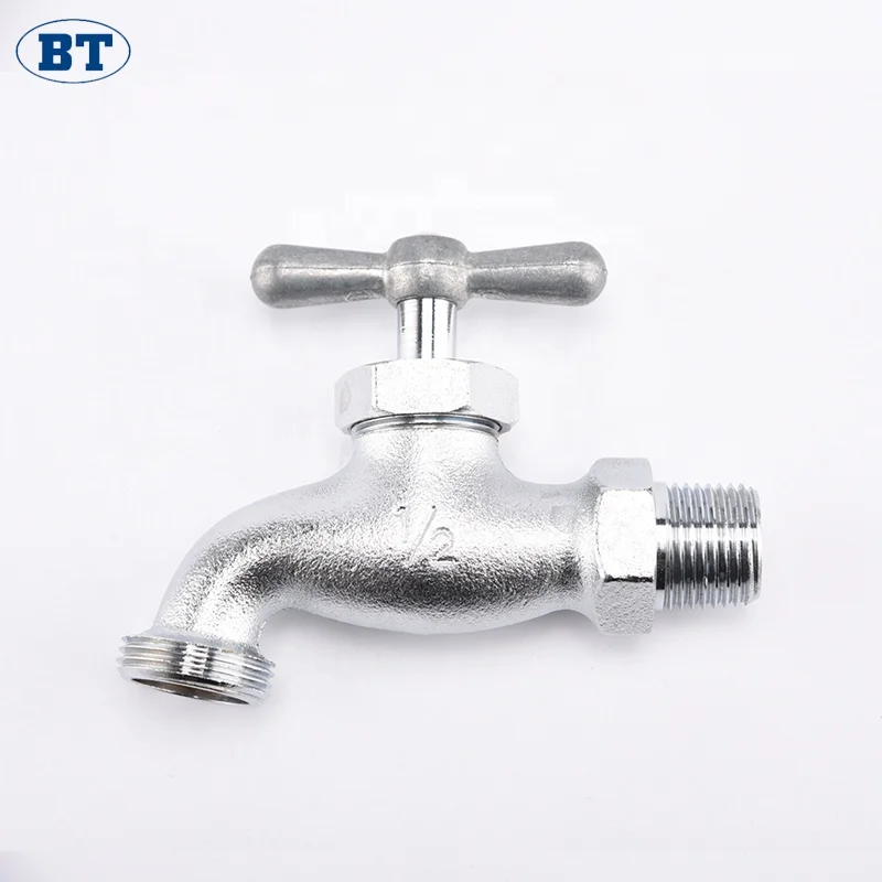 BOTE OEM BT2018 high quality cheap price 1/2 3/4 inch faucet brass bibcock water taps